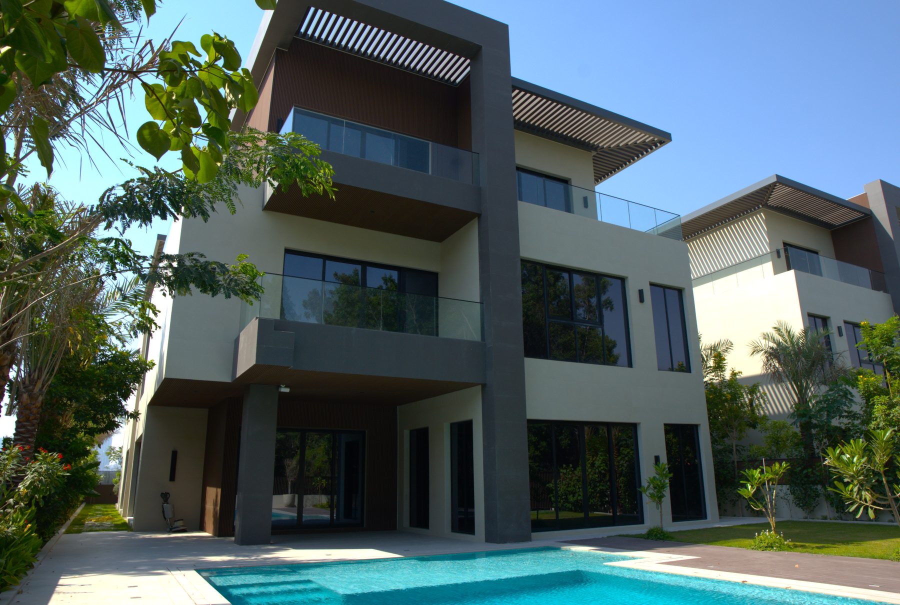 Poolside exterior